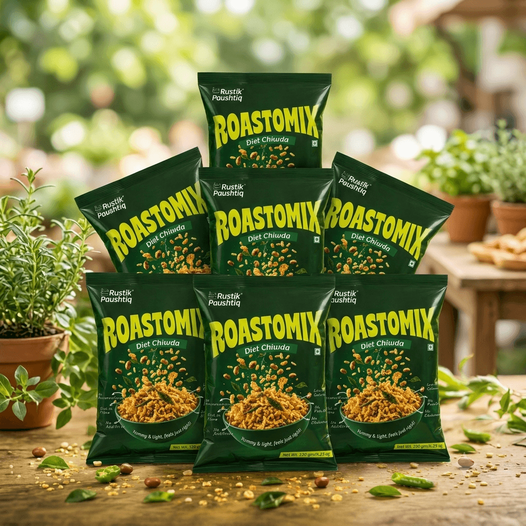7 Roastomix Diet Chiwda (120gm*7)