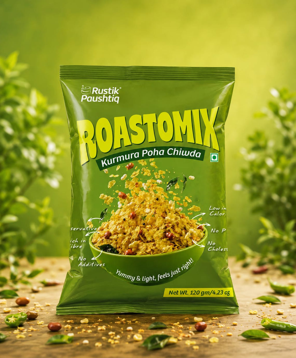 Kurmura Poha Chiwda 120gm