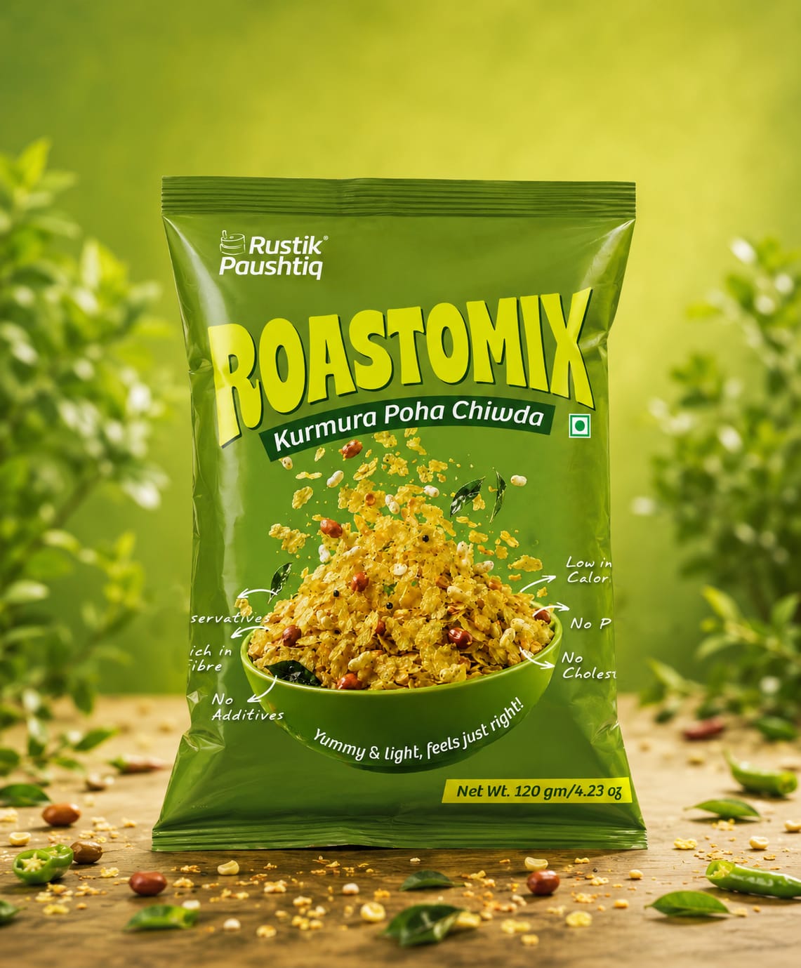 Kurmura Poha Chiwda 120gm