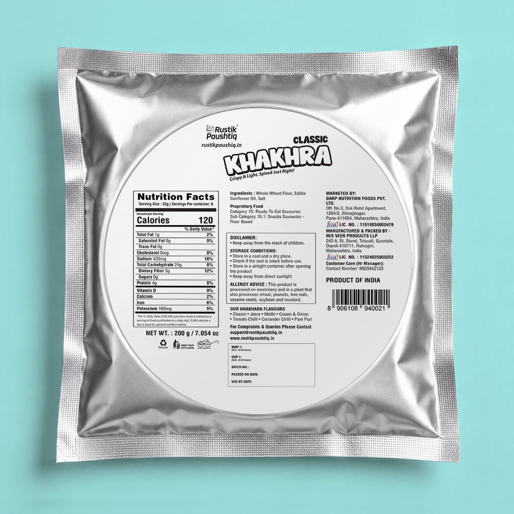 Classic Khakhra 200gm