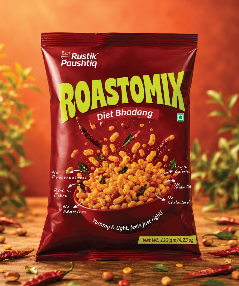 Roastomix Lite Chiwda 120gm