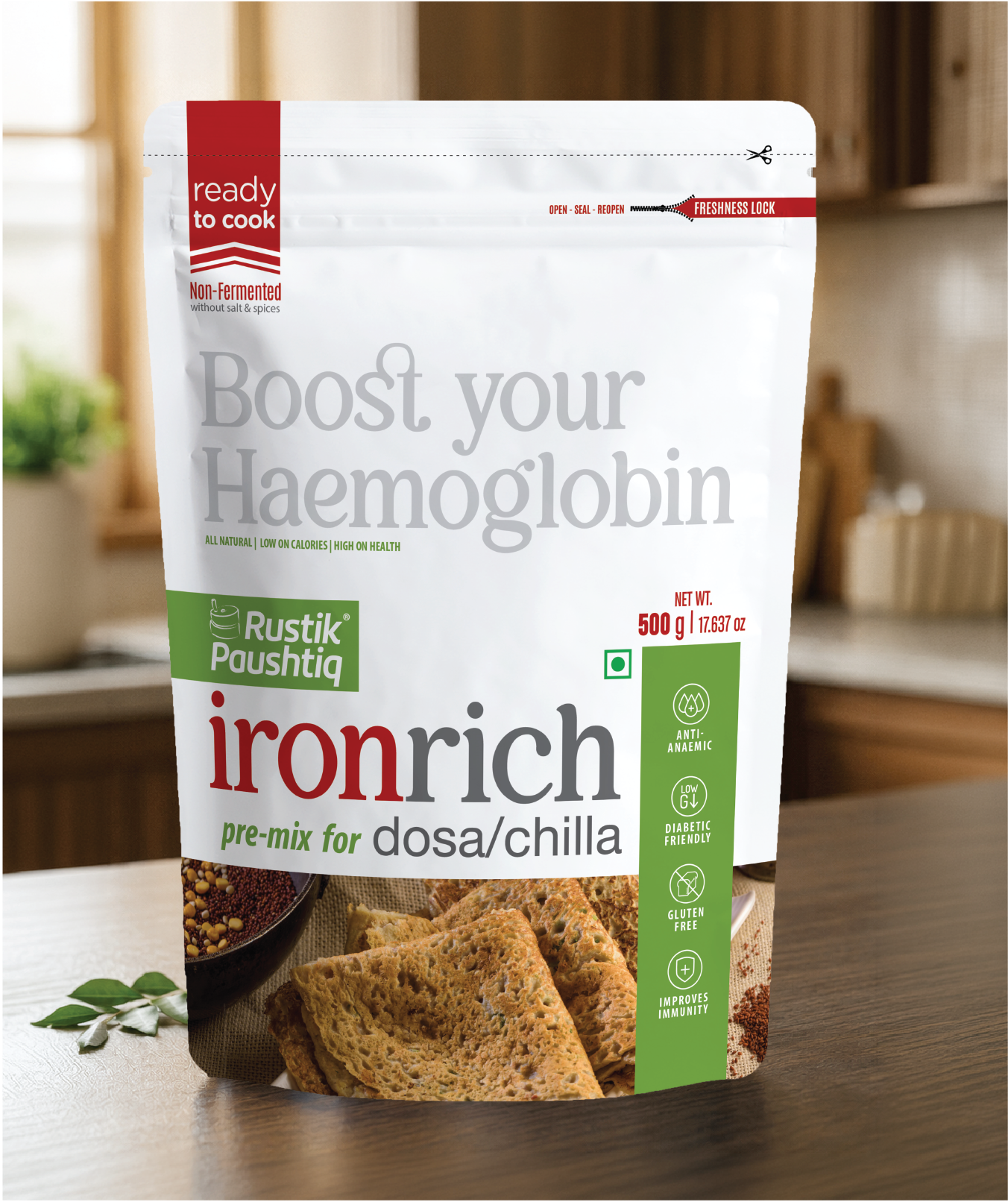 Iron Rich Dosa Mix 500gm